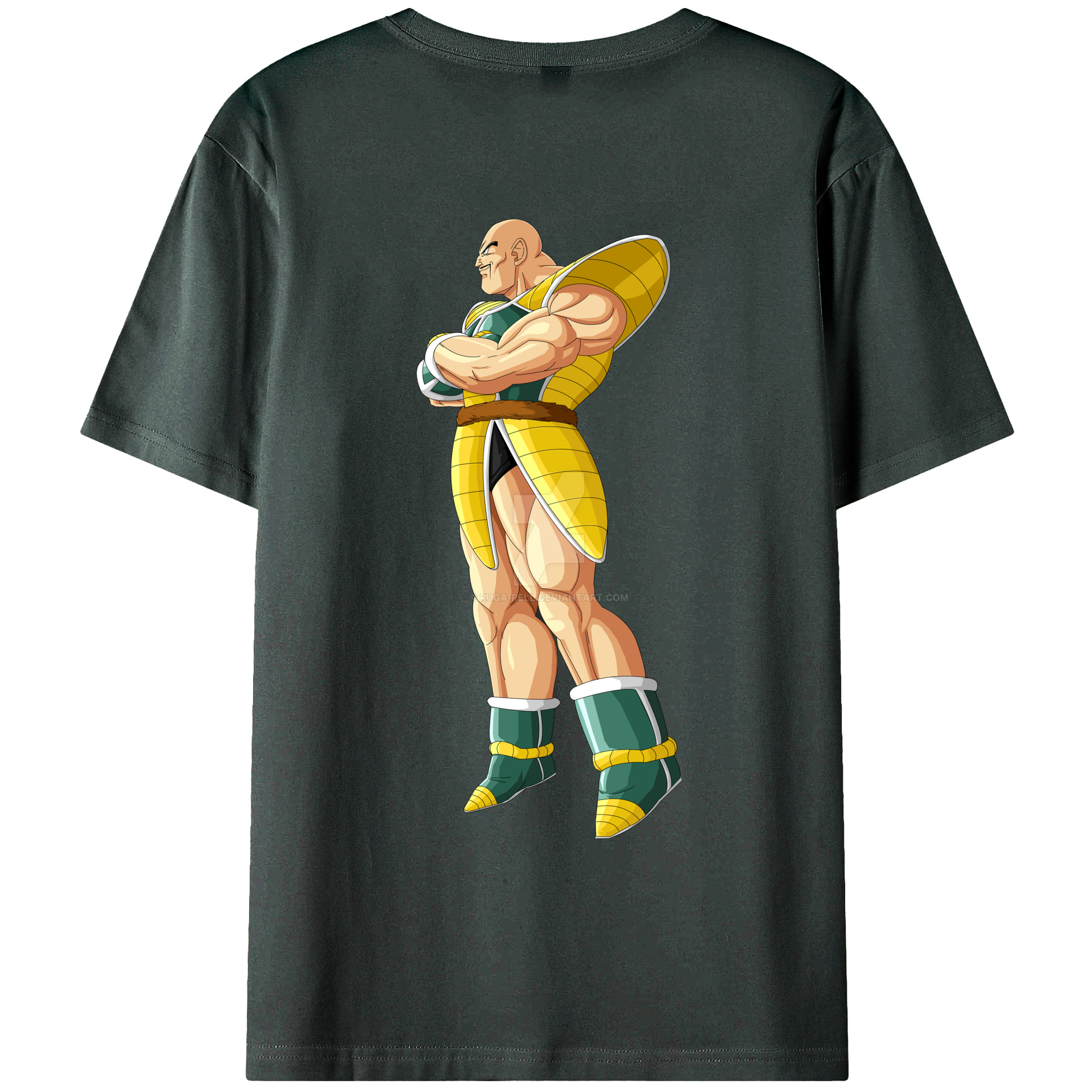 （画像用） ドラゴンボール DRAGON BALL 綿100％ メンズ半袖Tシャツ（バックプリント） 通気性